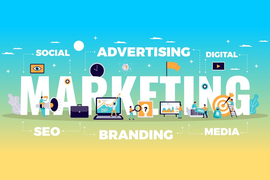 digital marketing concept