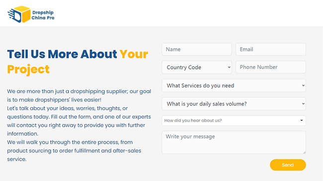 Dropship china pro Dropship china pro