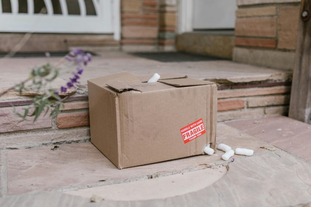 damaged package